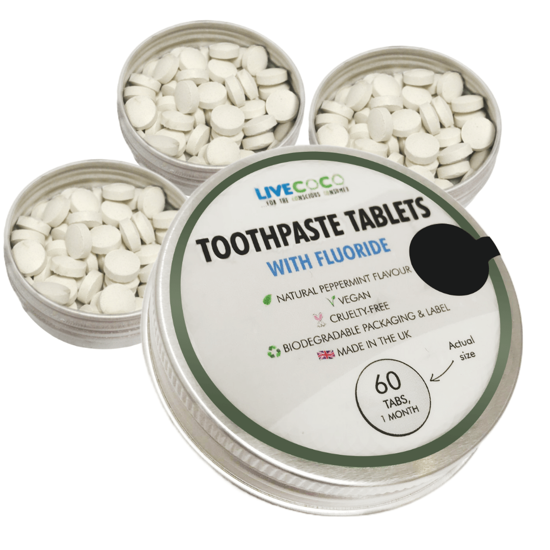 Dentifricio Solido in Compresse alla Menta con Fluoro – Eco-Friendly | LiveCoco-5