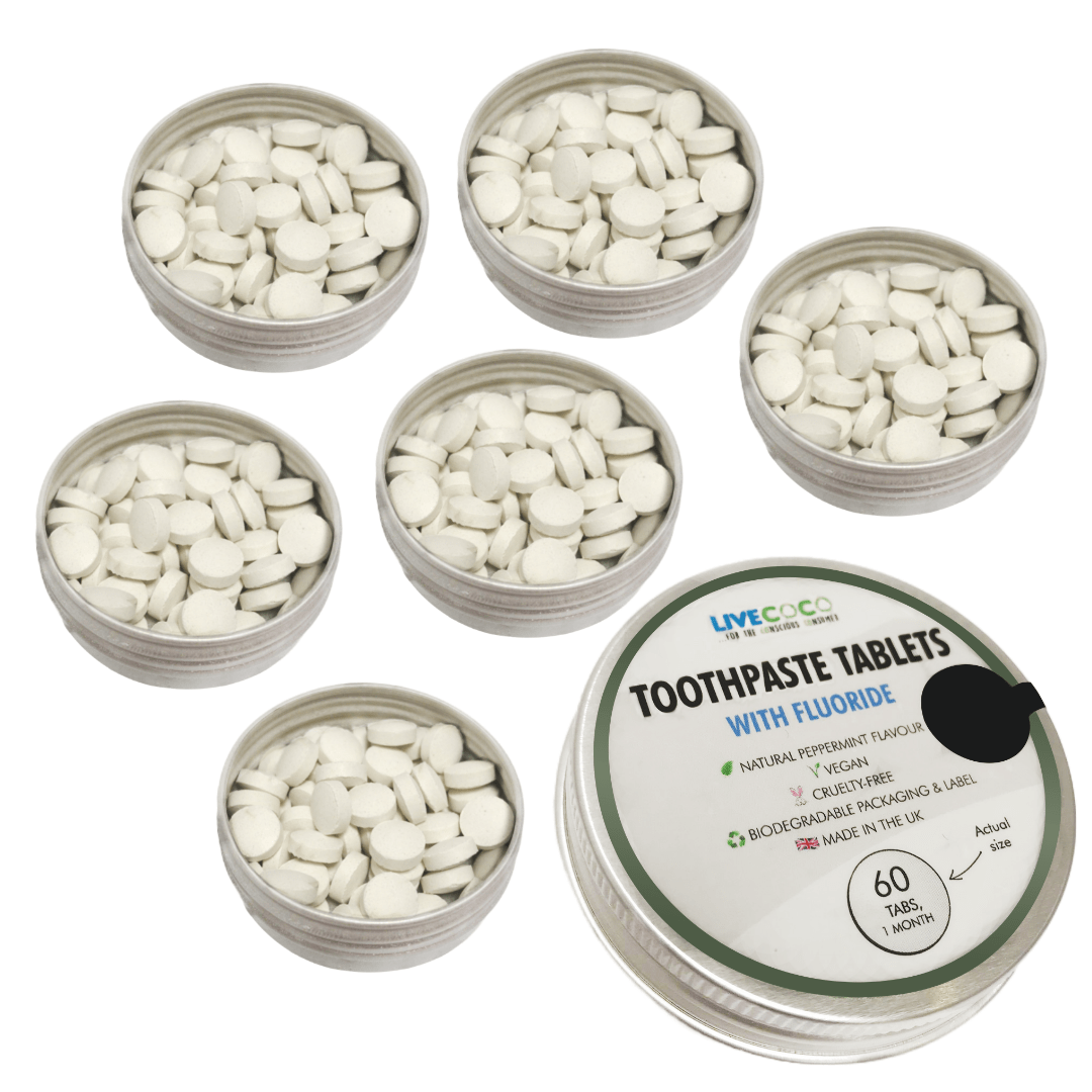 Dentifricio Solido in Compresse alla Menta con Fluoro – Eco-Friendly | LiveCoco-6