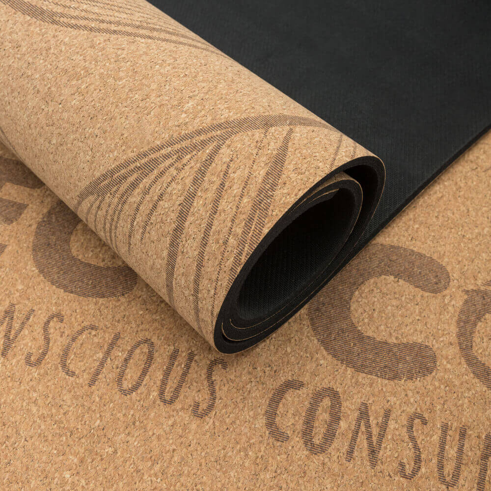 Tappetino Yoga in Sughero Naturale con Borsa – Antiscivolo & Eco-Friendly | LiveCoco-2