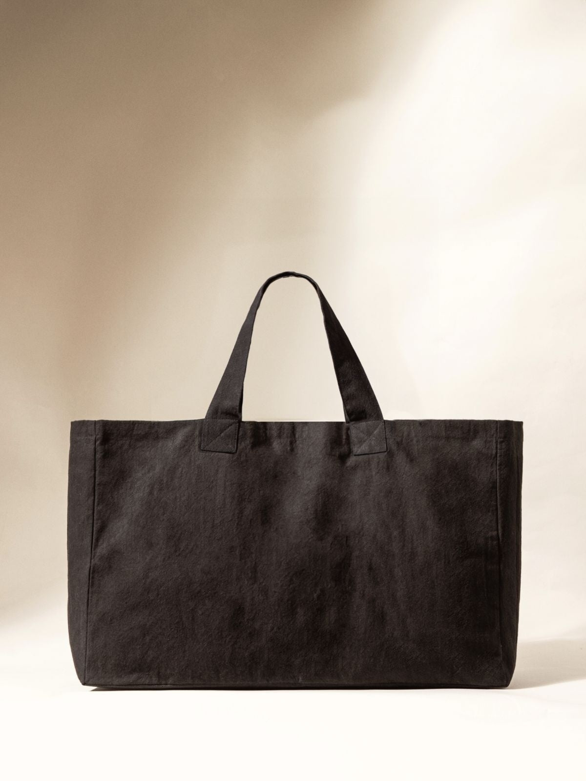Borsa in Cotone Nero – Eleganza Sostenibile L’ARTE MILANO-3