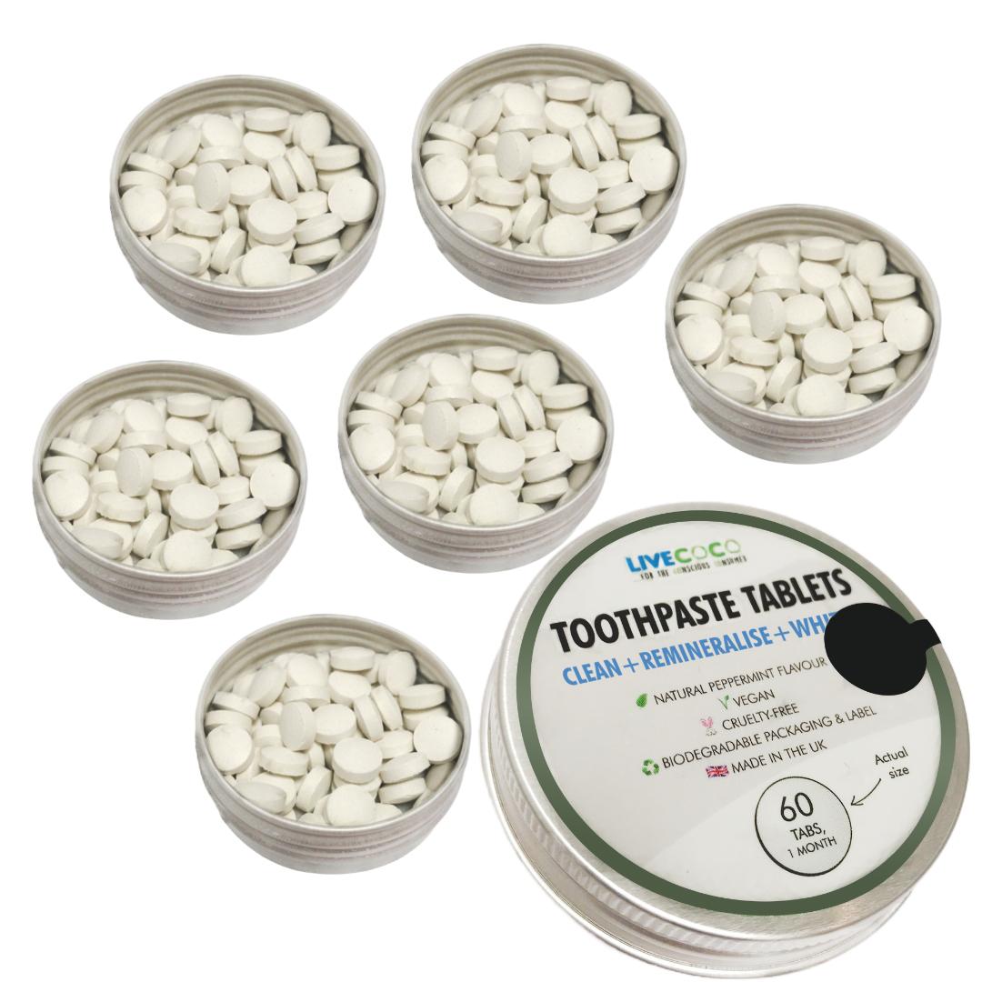 Dentifricio Solido in Compresse alla Menta con Fluoro – Eco-Friendly | LiveCoco-12