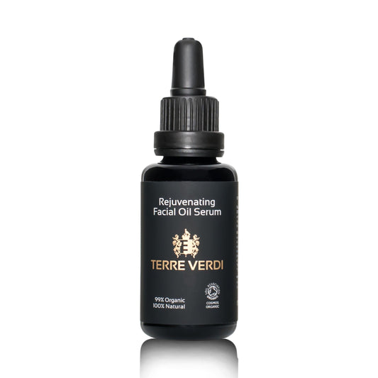 Olio Viso Rigenerante Bio Terre Verdi – Idratante Naturale per Pelle Luminosa-0
