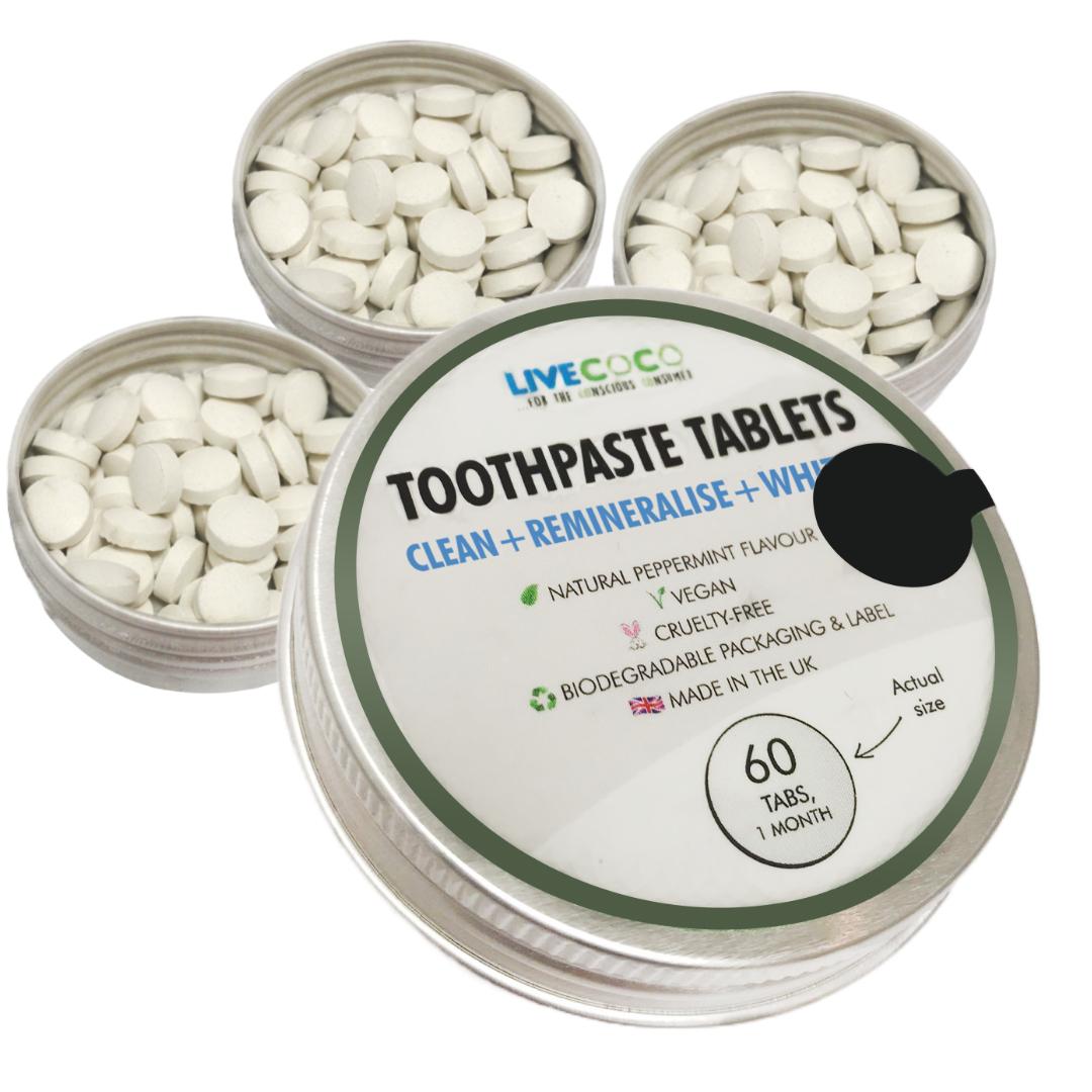 Dentifricio Solido in Compresse alla Menta con Fluoro – Eco-Friendly | LiveCoco-11